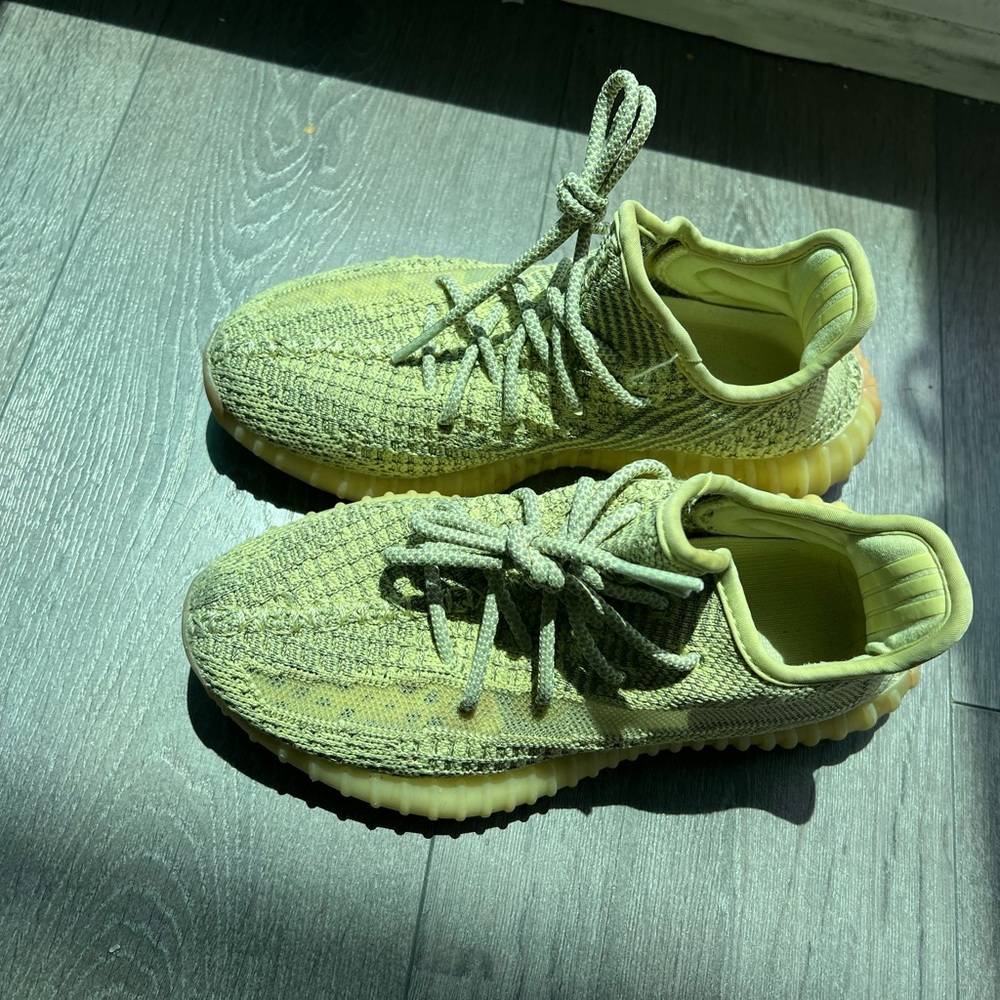 Yeezy Yellow Sneakers Minimalist Design